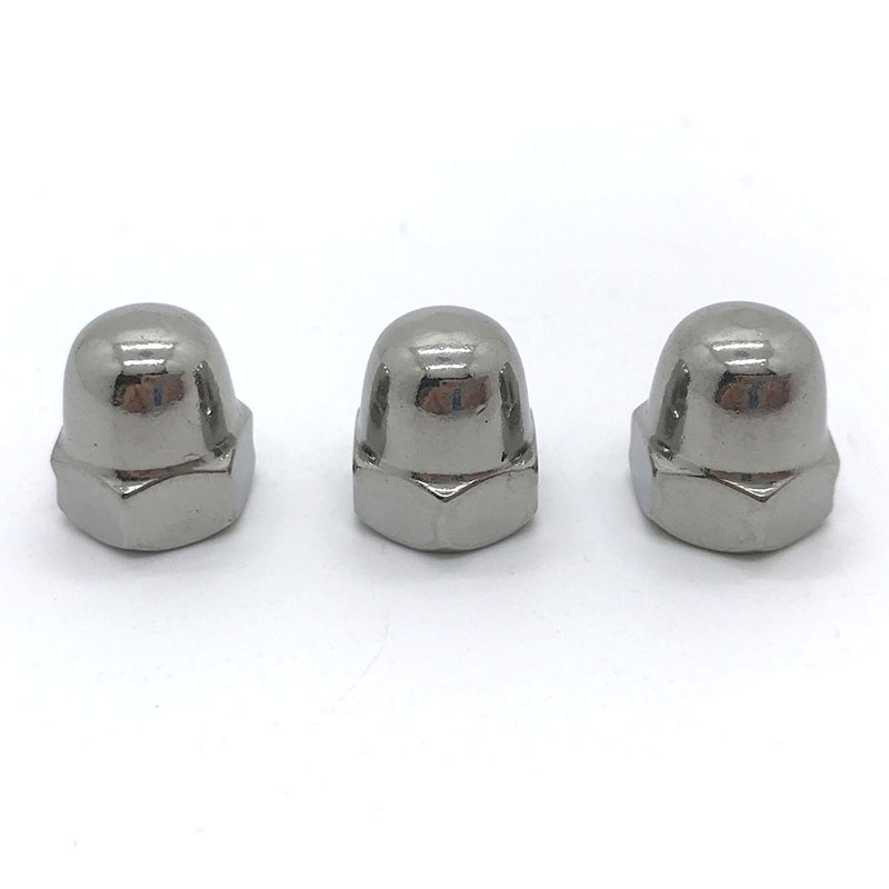 DIN1587 HEXAGON hình vòm NUTS, loại cao